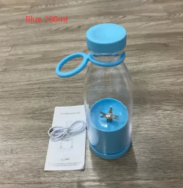 350 ml USB Rechargeable Portable Electric Juicer & Blender – Mini Smoothie Maker Bottle | portable blender, USB blender