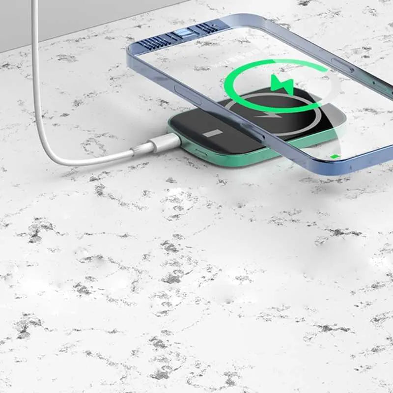 10000mAh Magnetic Wireless Power Bank – Fast Charging for All Phones