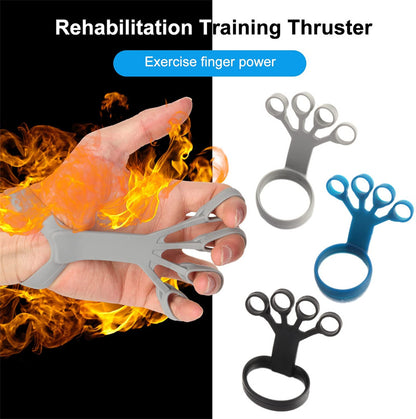 Silicone Finger Grip & Hand Exerciser – Adjustable Finger Stretcher & Strength Trainer | hand exerciser