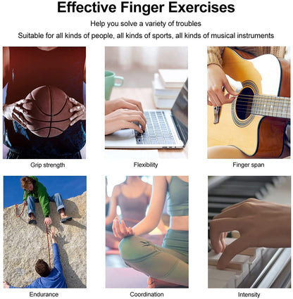 Silicone Finger Grip & Hand Exerciser – Adjustable Finger Stretcher & Strength Trainer | hand exerciser