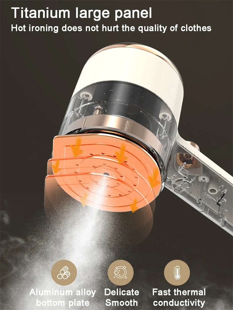 Mini Handheld Garment Steamer – Portable Clothes Iron for Travel & Home