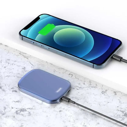 Compact Magnetic Wireless Power Bank – 5000 mAh / 10000 mAh Portable Fast Charger | magnetic wireless power bank, portable power bank