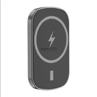 Compact Magnetic Wireless Power Bank – 5000 mAh / 10000 mAh Portable Fast Charger | magnetic wireless power bank, portable power bank