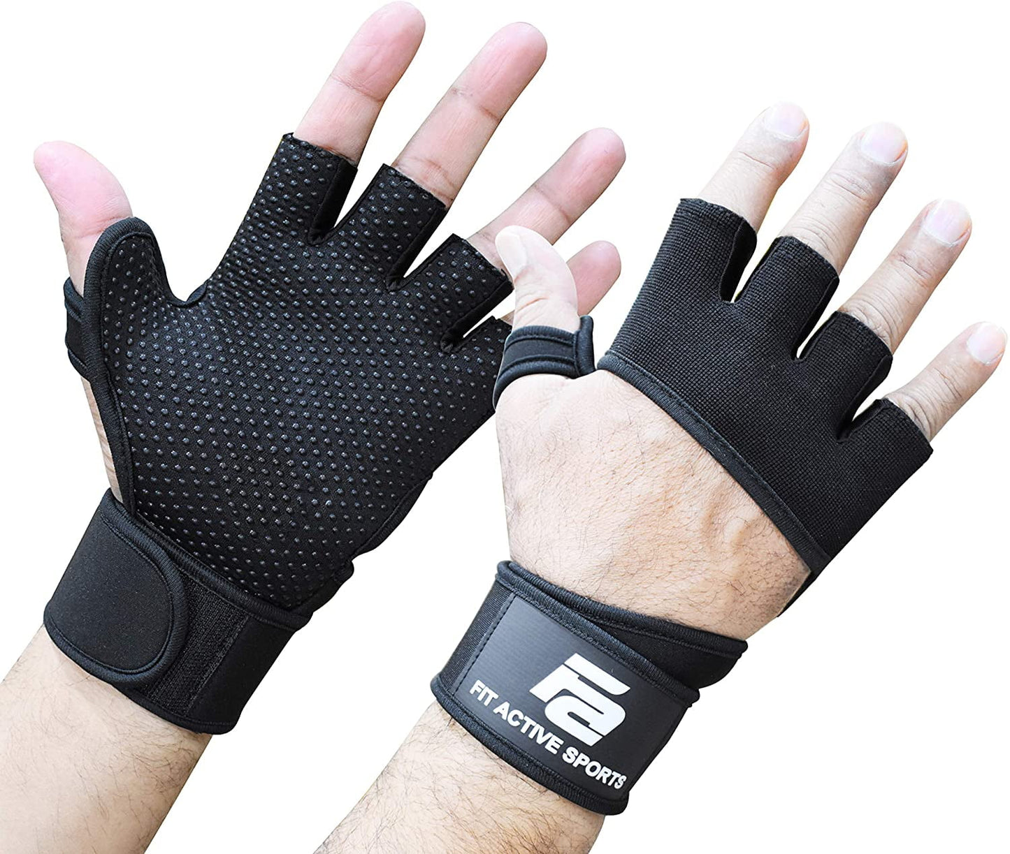 FitActive Cross-Training Gloves – Full Wrist Support & Superior Grip