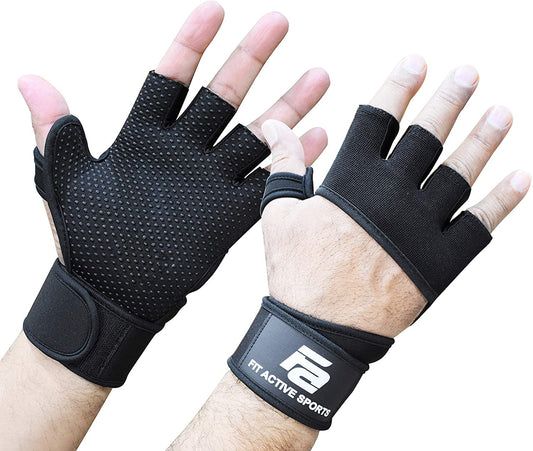 FitActive Cross-Training Gloves – Full Wrist Support & Superior Grip