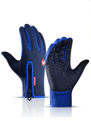 Winter Touchscreen Motorcycle Gloves – Warm, Waterproof & Windproof