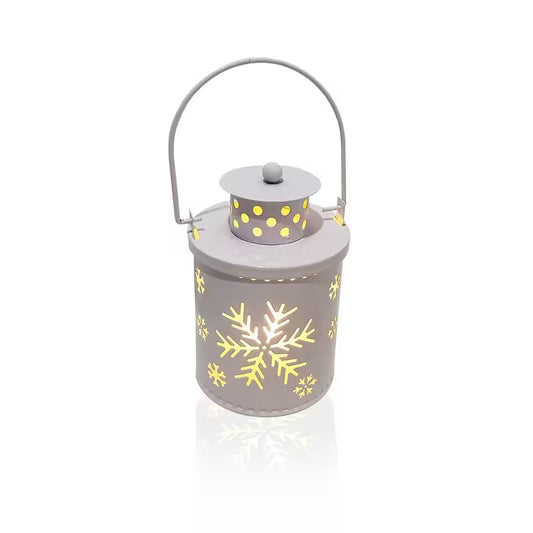 Nordic Glow LED Lantern – Decorative Candle Light for Christmas & Home Décor