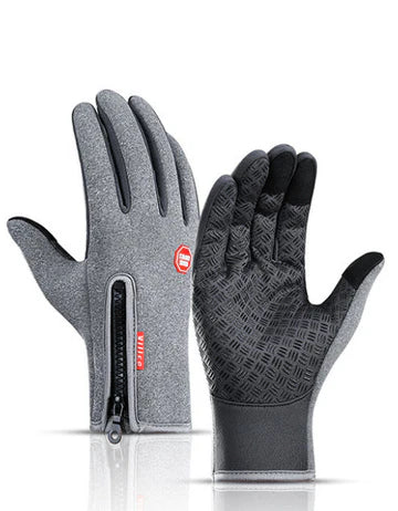 Winter Touchscreen Motorcycle Gloves – Warm, Waterproof & Windproof