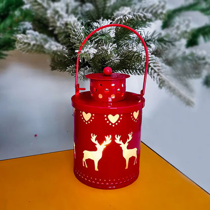 LED Christmas Candle Lights – Nordic-Style Mini Lanterns for Tree, Mantle & Holiday Décor
