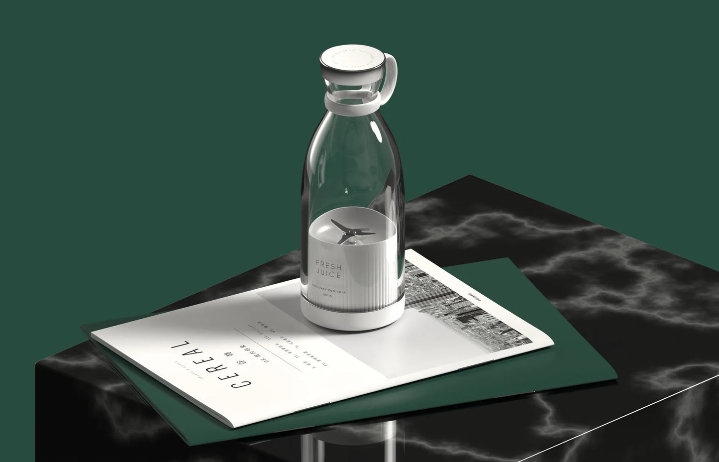 Portable USB Juicer Blender – 350ML Mini Smoothie Maker Cup