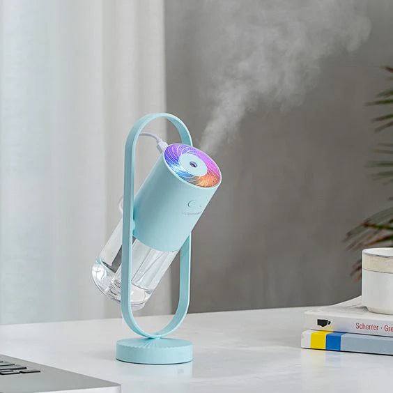 Magic Shadow USB Air Humidifier – Ultrasonic Mist Maker with Projection Night Light