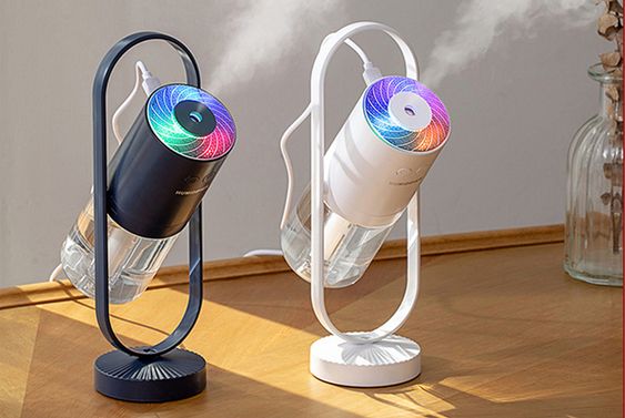 Magic Shadow USB Air Humidifier – Ultrasonic Mist Maker with Projection Night Light