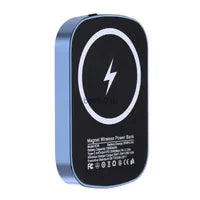 Compact Magnetic Wireless Power Bank – 5000 mAh / 10000 mAh Portable Fast Charger | magnetic wireless power bank, portable power bank