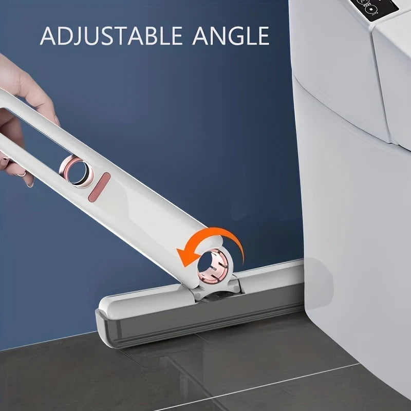 Portable SelfSqueeze Mini Mop – HandsFree Absorbent Cleaning Tool for Home, Car & Windows